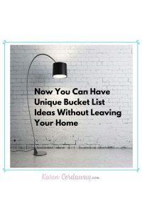 stay at home bucket list