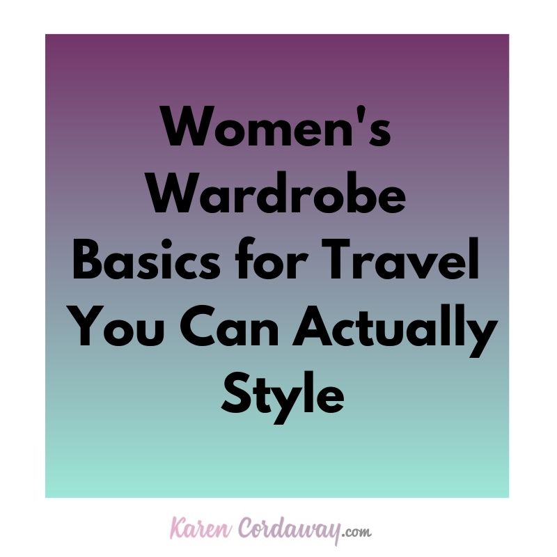 wardrobe for travel