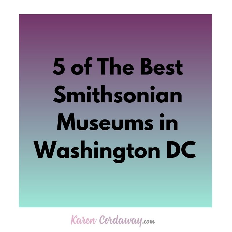 smithsonian museums in washington dc