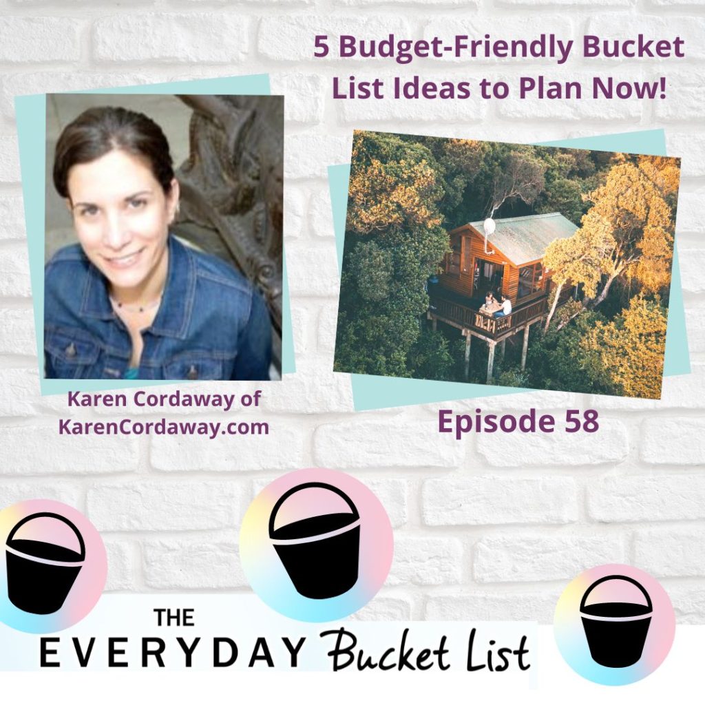 budeget friendly bucket list ideas