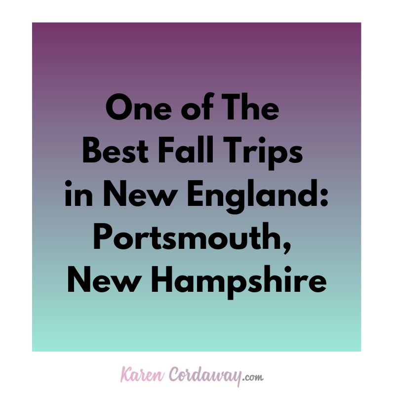 one of the best fall trips in new england portsmouth new hampshire