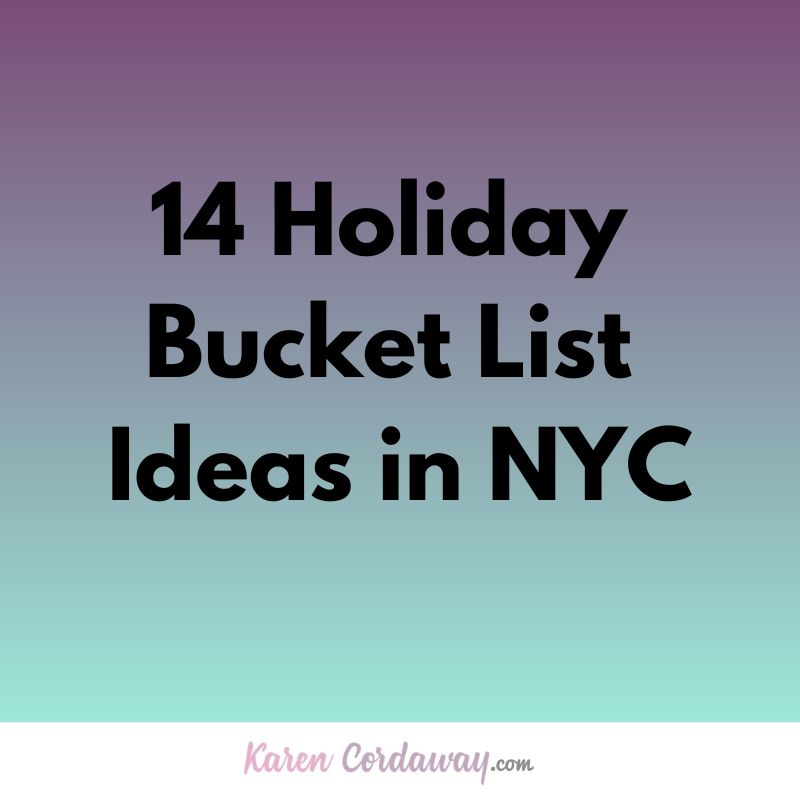 14 Bucket List Ideas in NYC