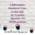 affordable weekend trip in the usa couples