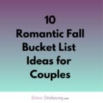 romantic fall bucket list